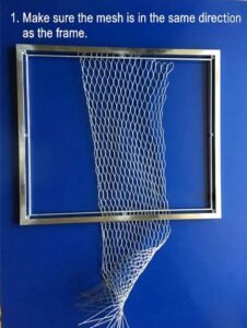 install wire rope mesh