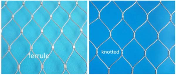 Anti Climbing Soft 3.2mm Flexible Stainless Steel Cable Mesh For Childrens Safety 0