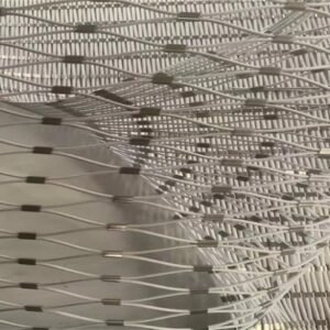 Wholesale stainless steel ferrule rope mesh 0