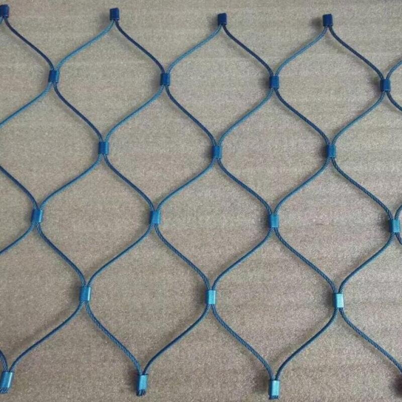 stainless steel wire rope mesh fence
