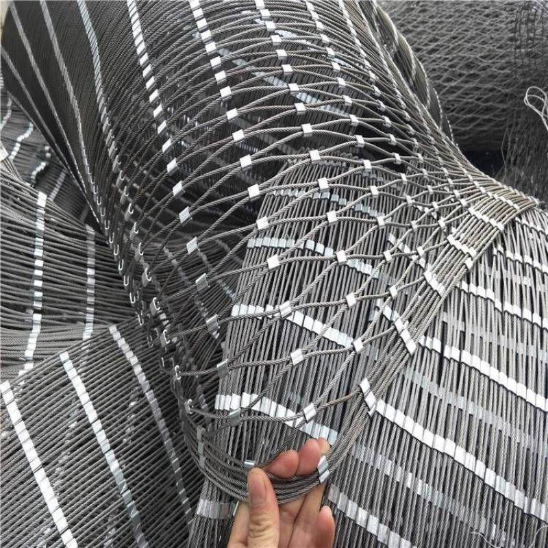 Flexible Stainless Steel Wire Rope Mesh Net