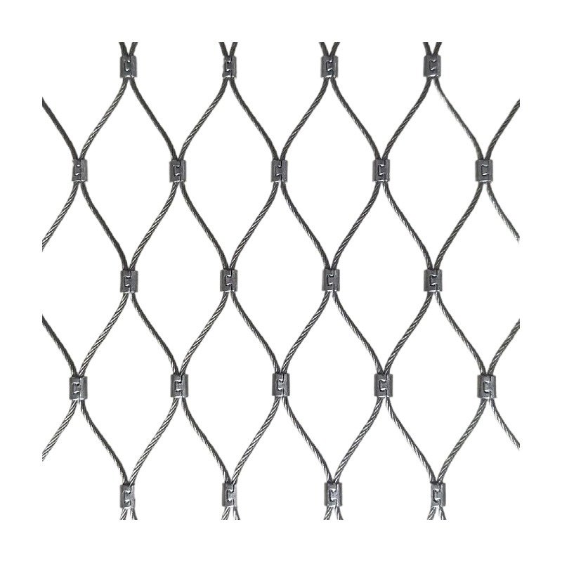 wire mesh railing detail