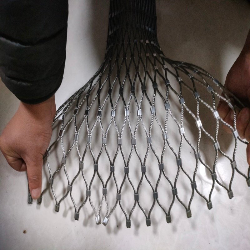 stainless steel rope mesh netting