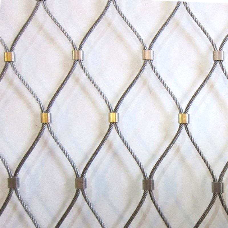 stainless steel rope mesh green wall factory