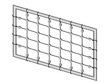 rhombic-mesh-balustrade